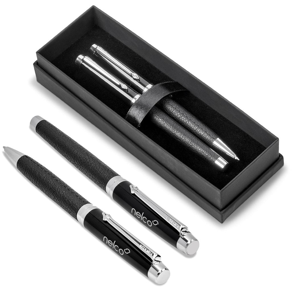 Alex Varga Corinthia Ball Pen & Rollerball Set - Image 9